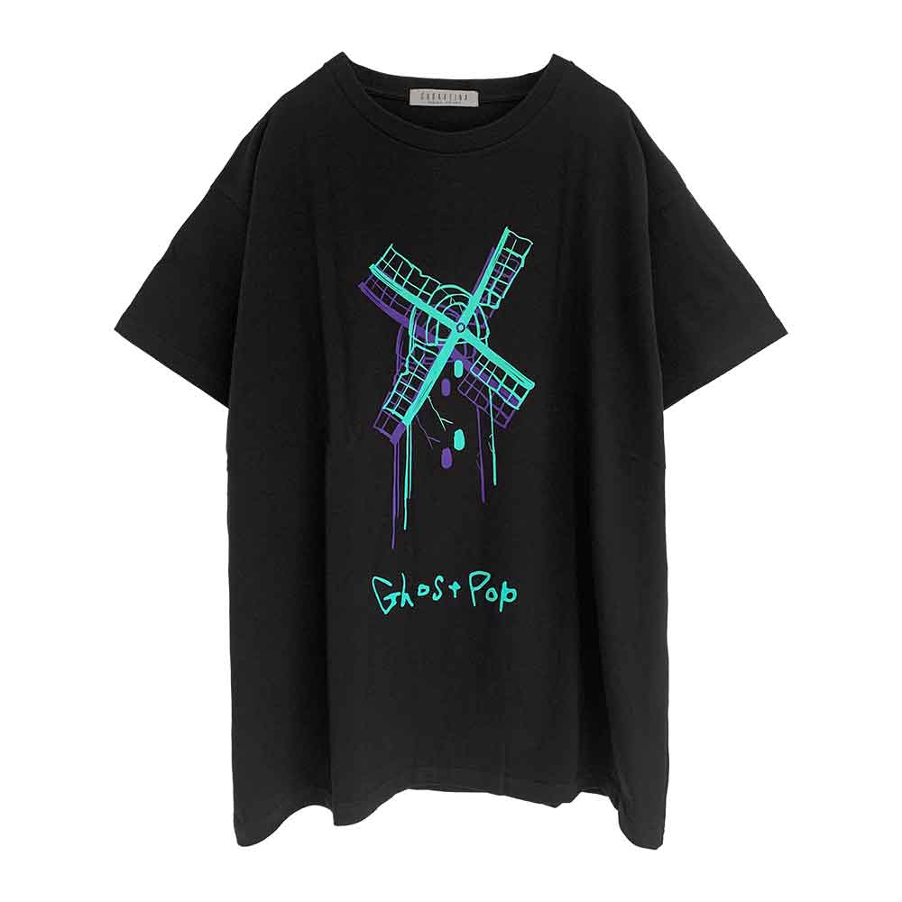 Ghost Pop ビッグTシャツ